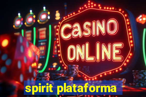 spirit plataforma